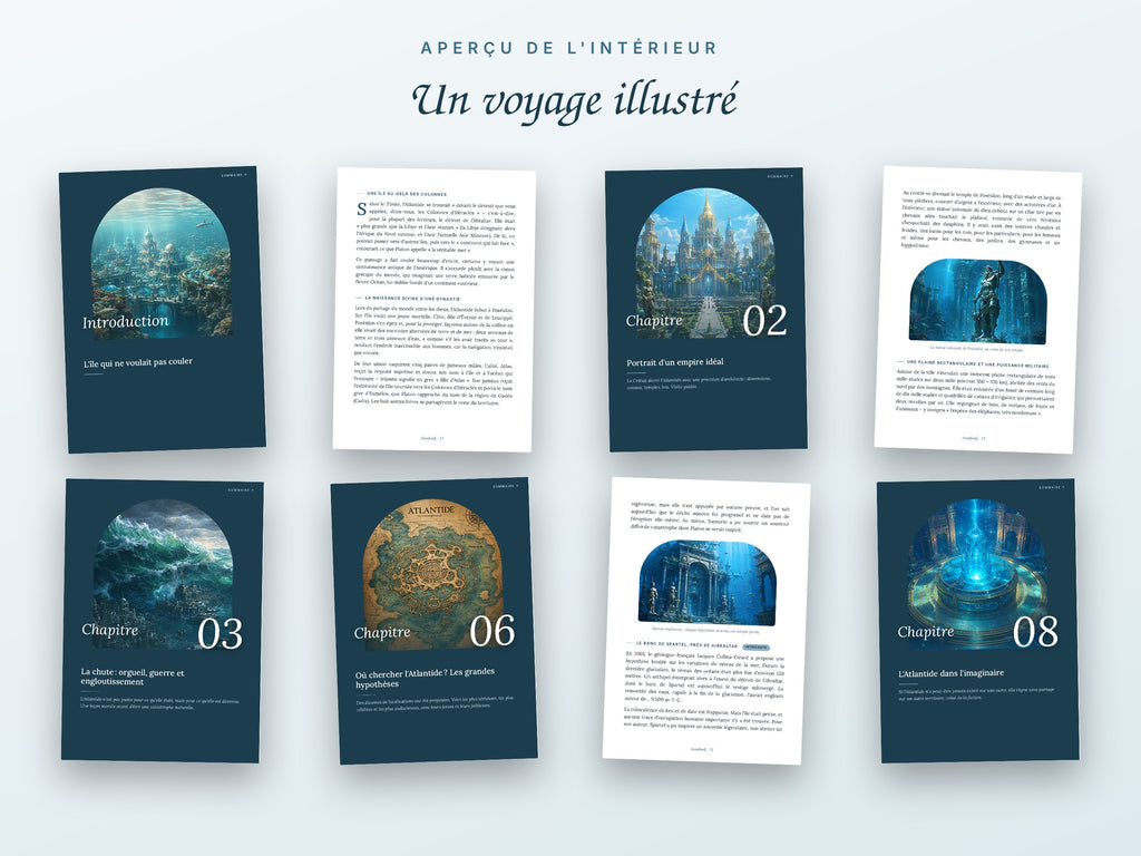Atlantis - Illustrated PDF Ebook (Printable Version + Tablet)