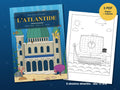 L’Atlantide – Livre de coloriage à imprimer et sur tablette (dès 10 ans)